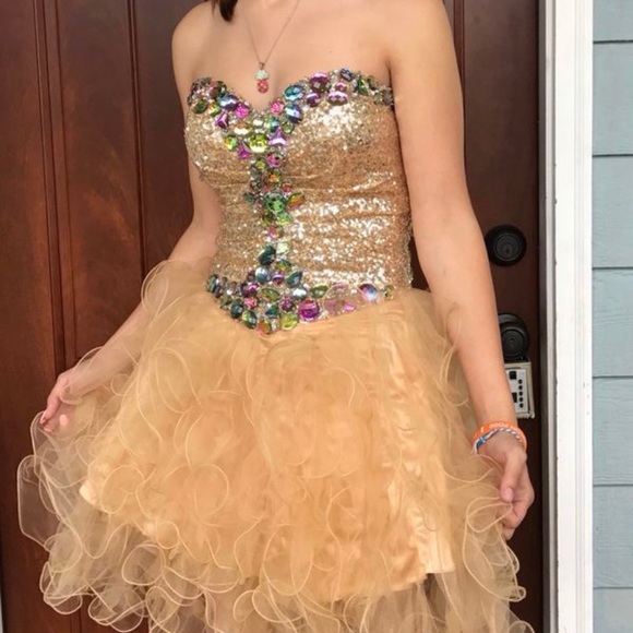 Formal above knee Party dress - Picture 7 of 7